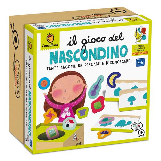 LUDATTICA GIOCHI MONTESSORI Il gioco del nascondino