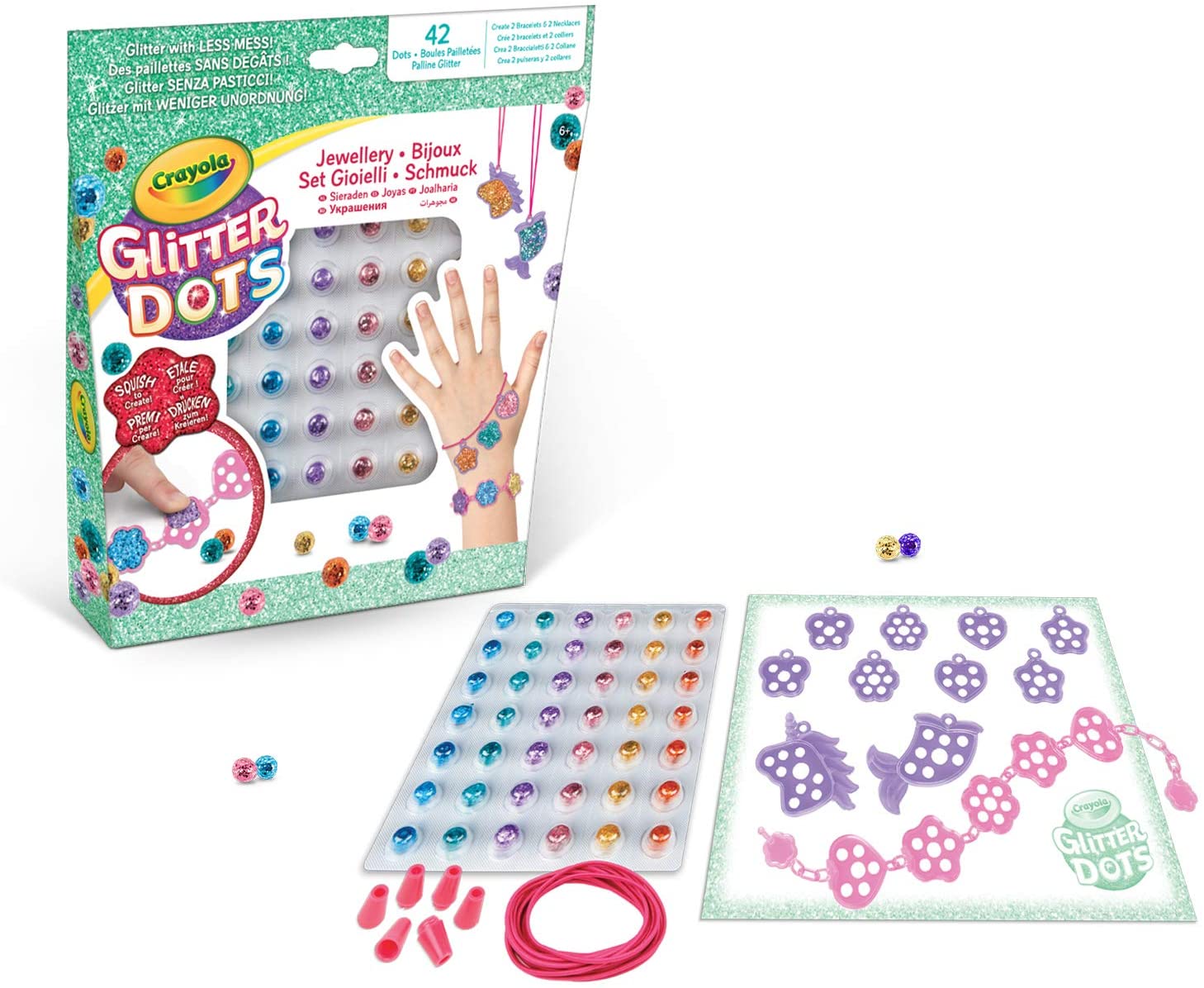 GLITTER DOTS-SET GIOIELLI CRAYOLA