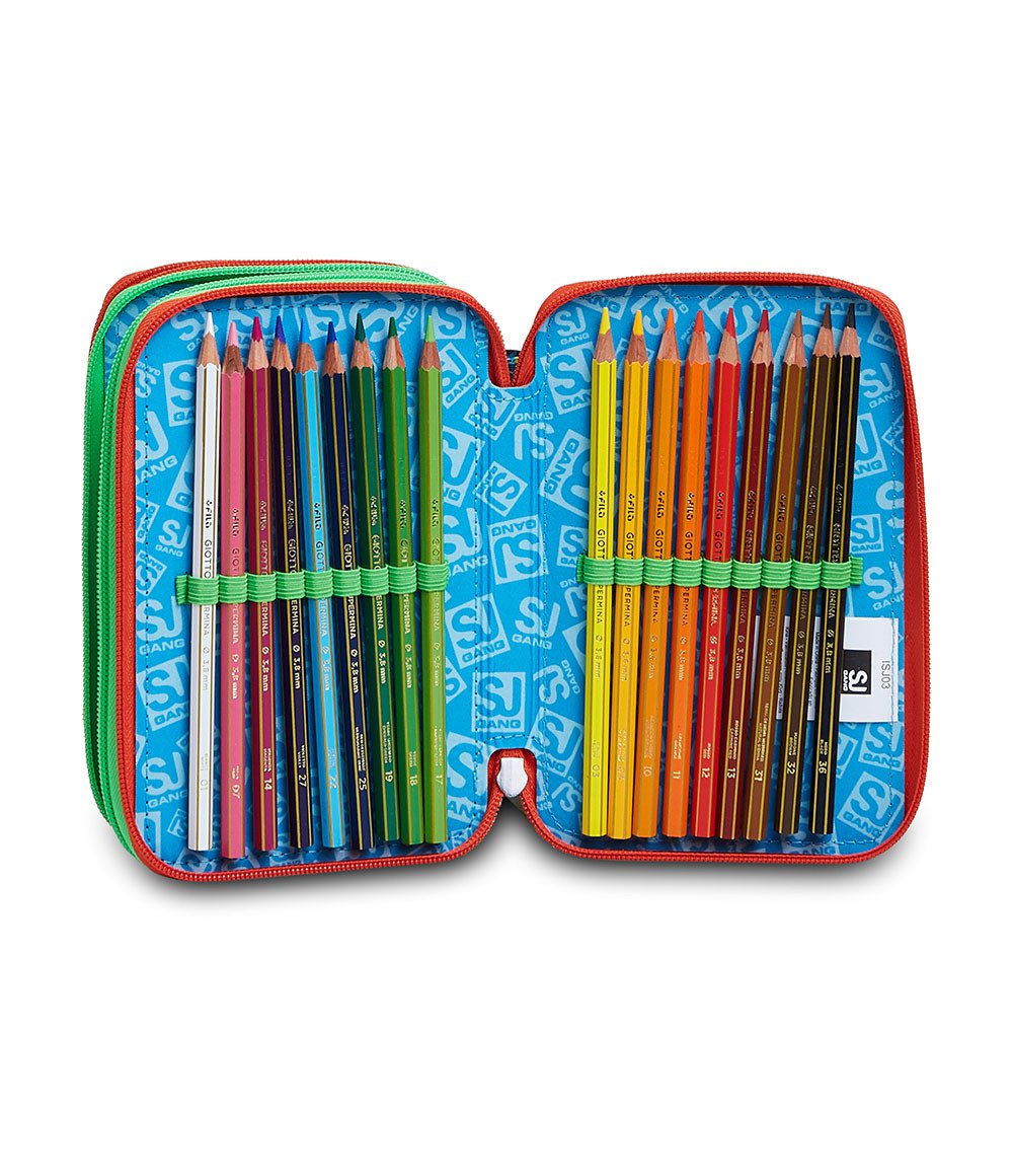 ASTUCCIO 3 ZIP SJ GANG ANIMALI DA SJ BOY