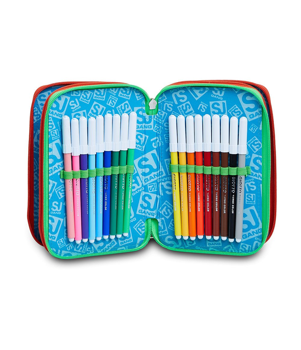 ASTUCCIO 3 ZIP SJ GANG ANIMALI DA SJ BOY