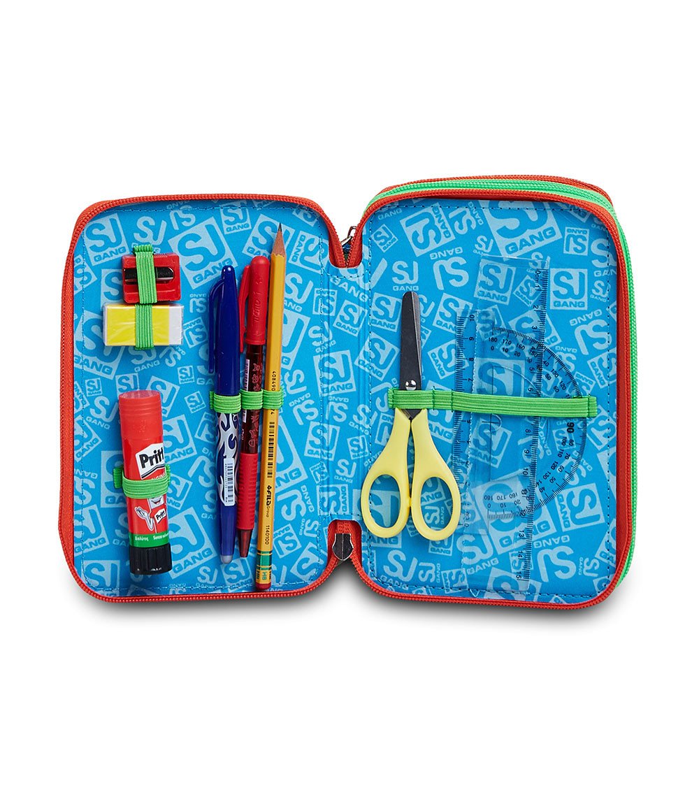 ASTUCCIO 3 ZIP SJ GANG ANIMALI DA SJ BOY