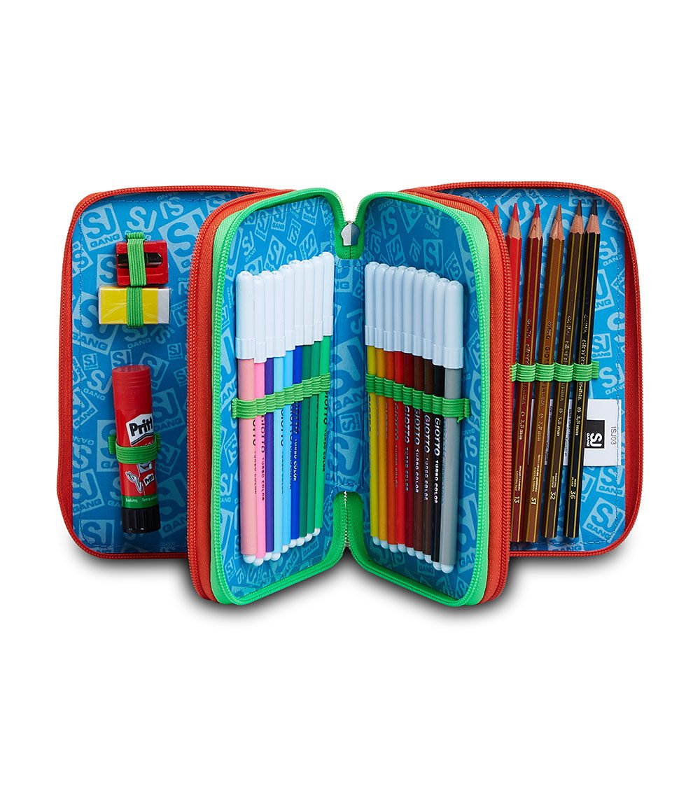 ASTUCCIO 3 ZIP SJ GANG ANIMALI DA SJ BOY