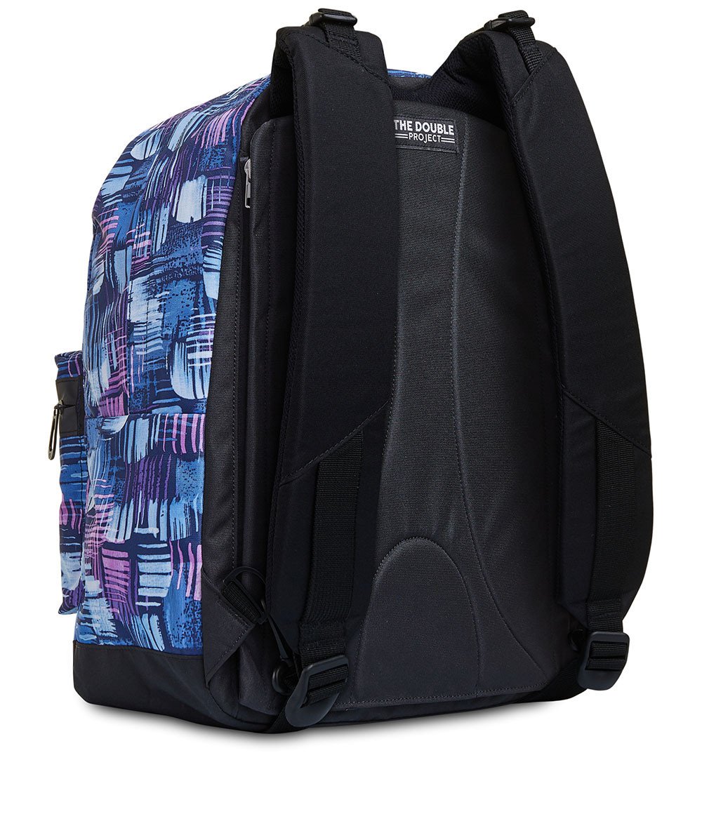 ZAINO REVERSIBLE BACKPACK SEVEN DIGITAL TOUCH - BLU FUCSIA NERO