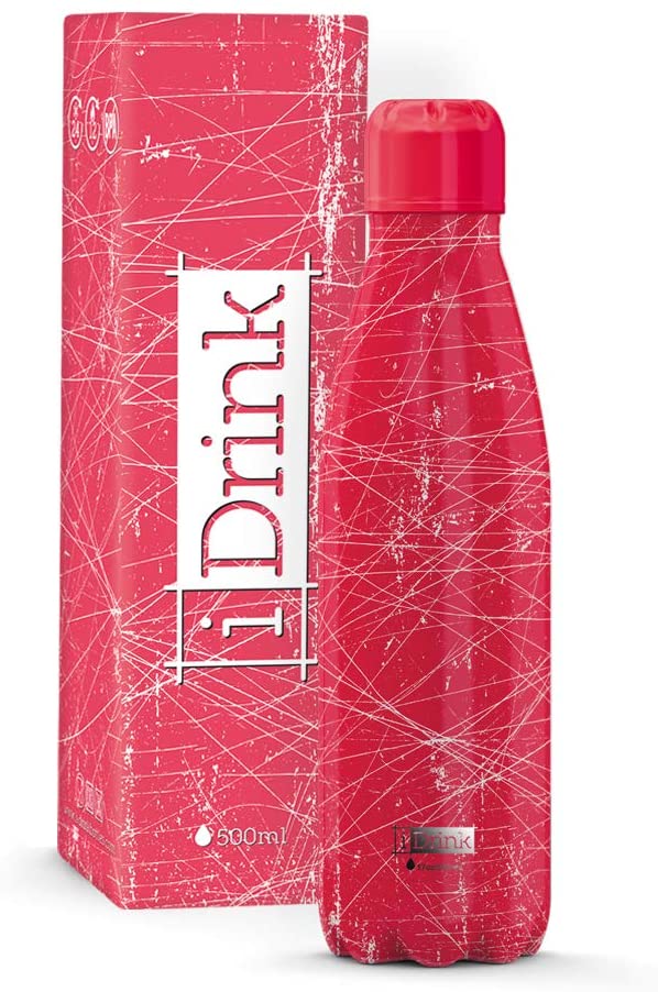 BORRACCIA ACCIAIO INOX - TIPO C, 500 ML
