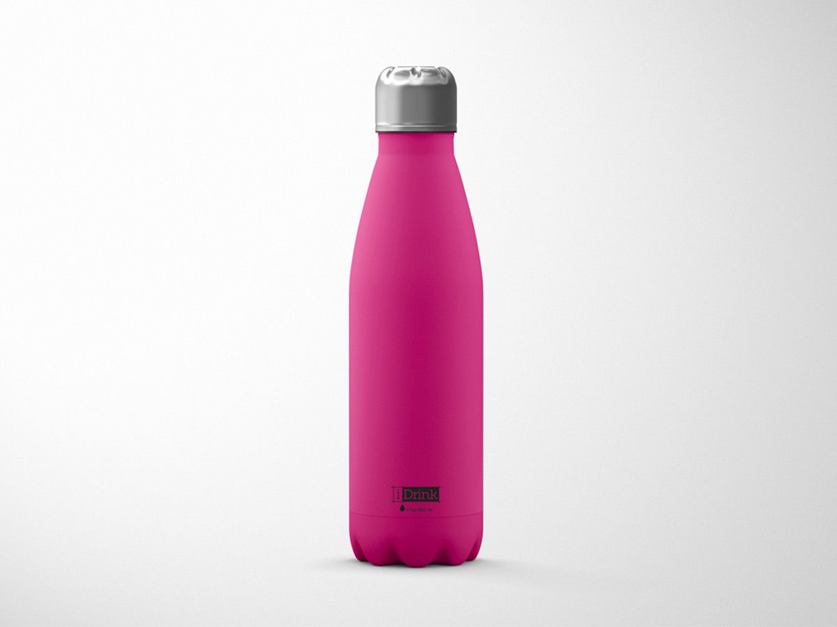 BORRACCIA ACCIAIO INOX - TIPO E, 750ML